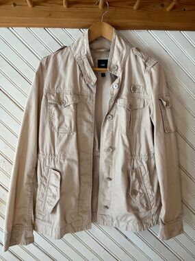 GAP Light Tan Military Field Jacket